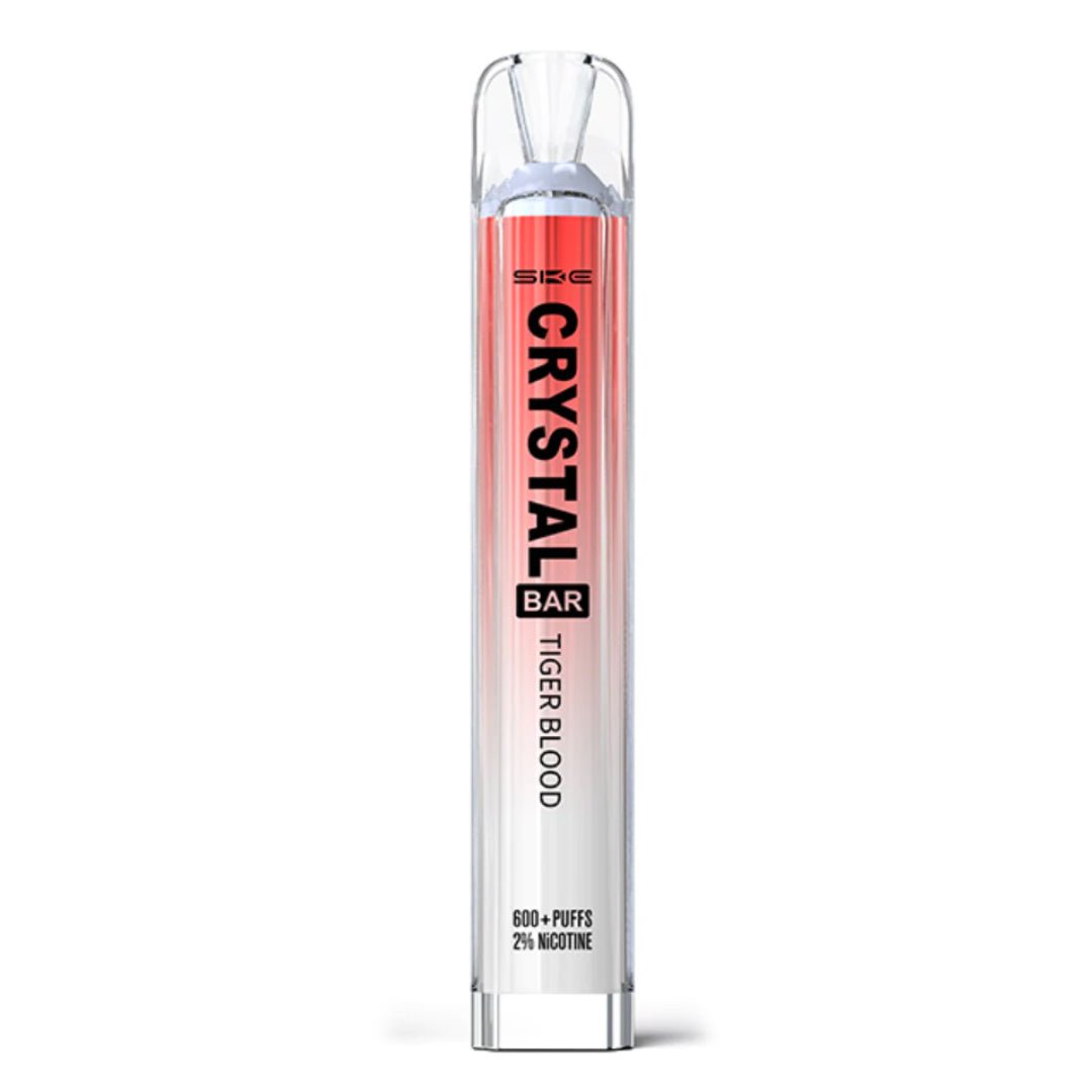 Ske Crystal Bar 600 Puffs Disposable Vape Device 20MG [Box of 10]