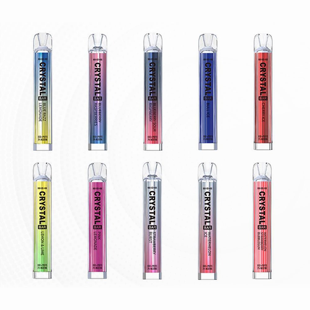 Ske Crystal Bar 600 Puffs Disposable Vape Device 20MG [Box of 10]