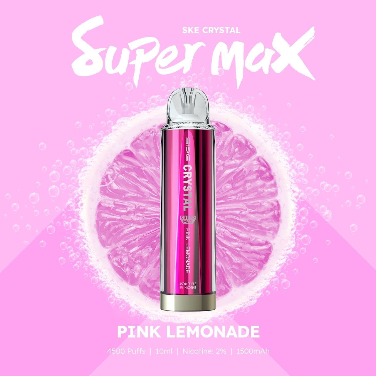 Ske Crystal Super Max 4500 Puffs Disposable Vape - Box of 10