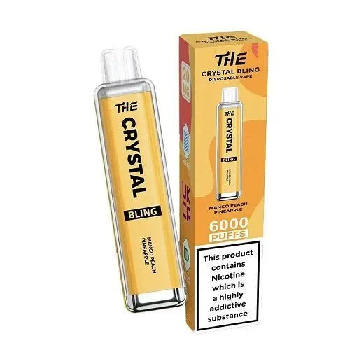 Crystal Bling 6000 | Pro Max Disposable Vape Puff Pod Box of 10