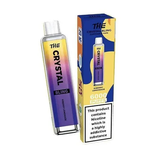 Crystal Bling 6000 | Pro Max Disposable Vape Puff Pod Box of 10