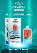 WGA Crystal Pro Max 10000 Puffs Disposable Vape Box Of 10
