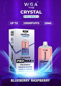 WGA Crystal Pro Max 10000 Puffs Disposable Vape Box Of 10
