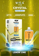 WGA Crystal Pro Max 10000 Puffs Disposable Vape Box Of 10