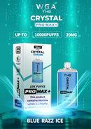 WGA Crystal Pro Max 10000 Puffs Disposable Vape Box Of 10