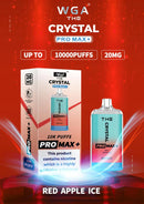 WGA Crystal Pro Max 10000 Puffs Disposable Vape Box Of 10