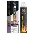 The Crystal Pro Max Gold Edition 4500 Puffs Disposable Vape