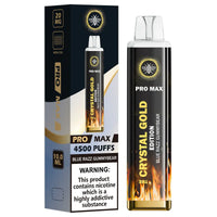 The Crystal Pro Max Gold Edition 4500 Puffs Disposable Vape