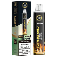 The Crystal Pro Max Gold Edition 4500 Puffs Disposable Vape
