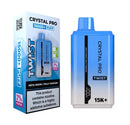 The Crystal Pro Twist 15000 Puffs Disposable Vape Box of 5