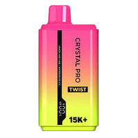 The Crystal Pro Twist 15000 Puffs Disposable Vape Box of 5