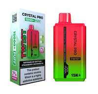 The Crystal Pro Twist 15000 Puffs Disposable Vape Box of 5