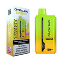 The Crystal Pro Twist 15000 Puffs Disposable Vape Box of 5
