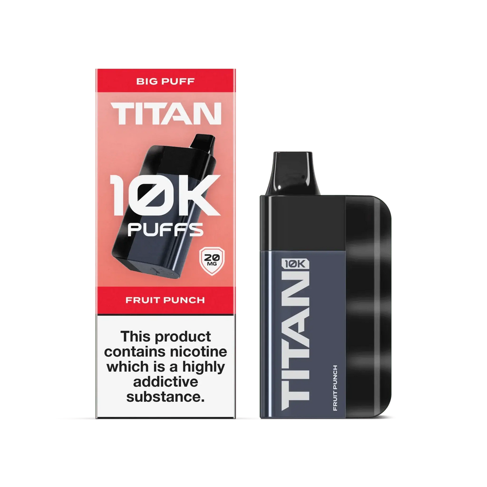 TITAN 10K PUFFS DISPOSABLE VAPE POD KIT