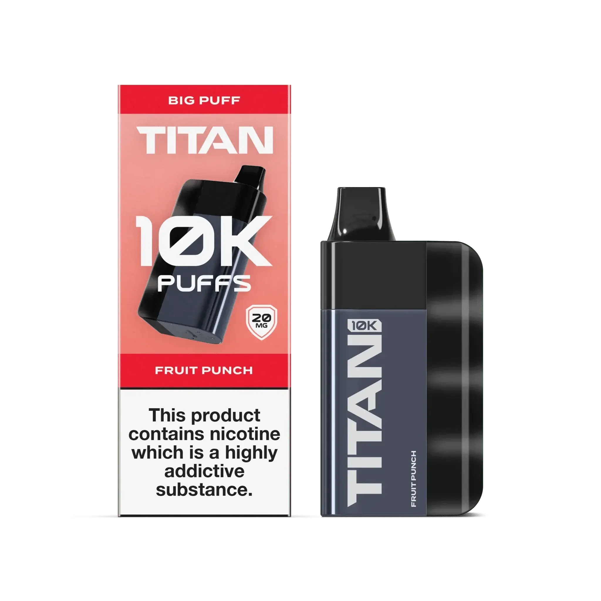 TITAN 10K PUFFS DISPOSABLE VAPE POD KIT