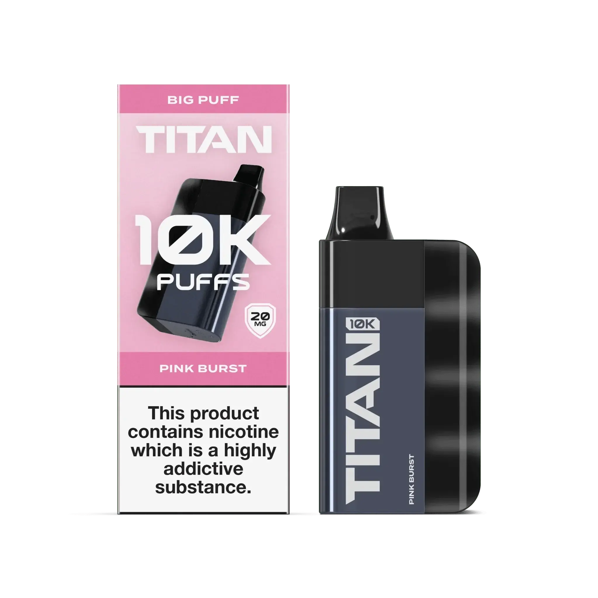 TITAN 10K PUFFS DISPOSABLE VAPE POD KIT