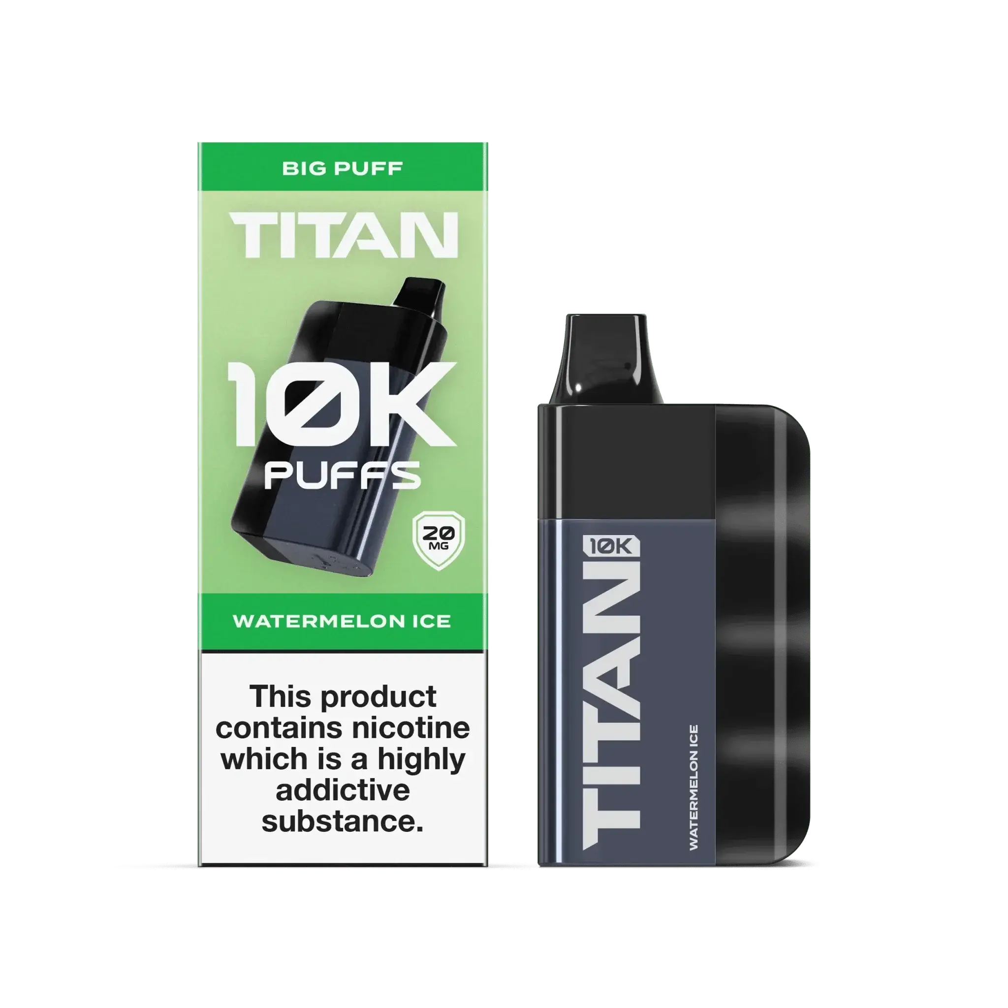 TITAN 10K PUFFS DISPOSABLE VAPE POD KIT