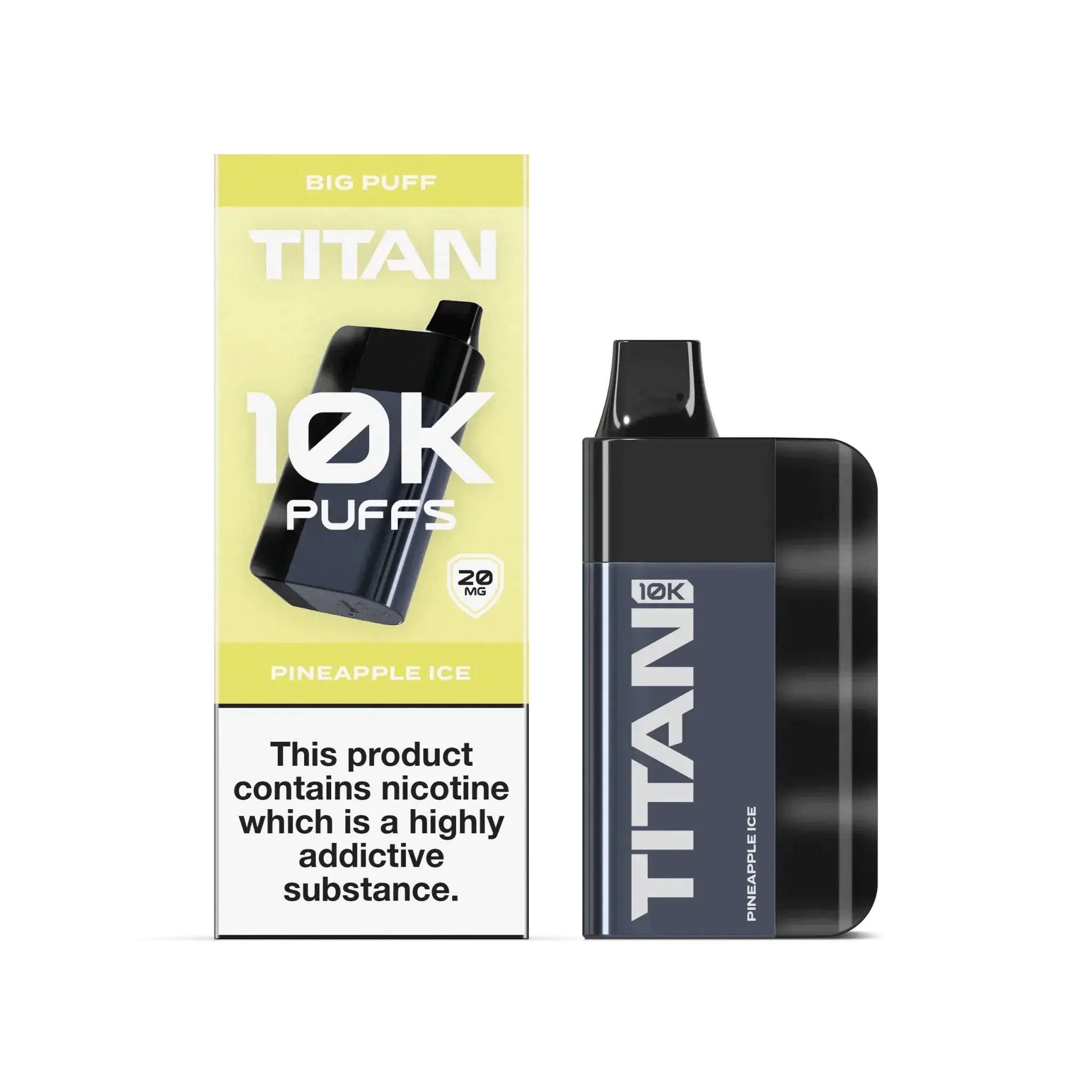 TITAN 10K PUFFS DISPOSABLE VAPE POD KIT