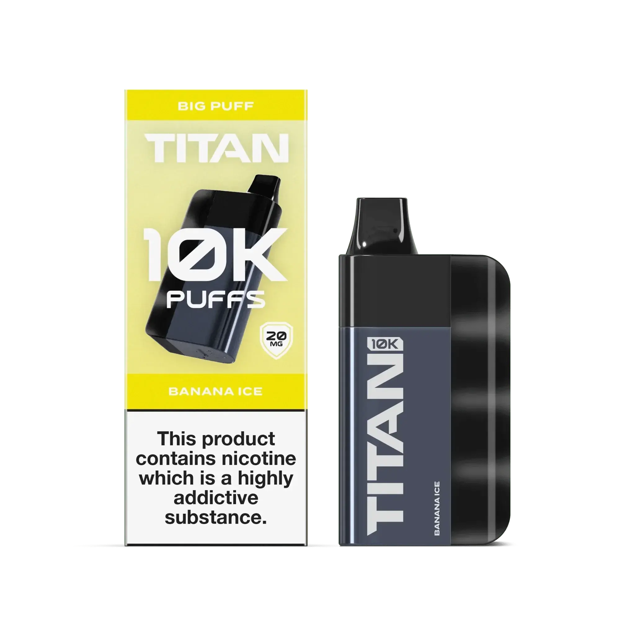 TITAN 10K PUFFS DISPOSABLE VAPE POD KIT