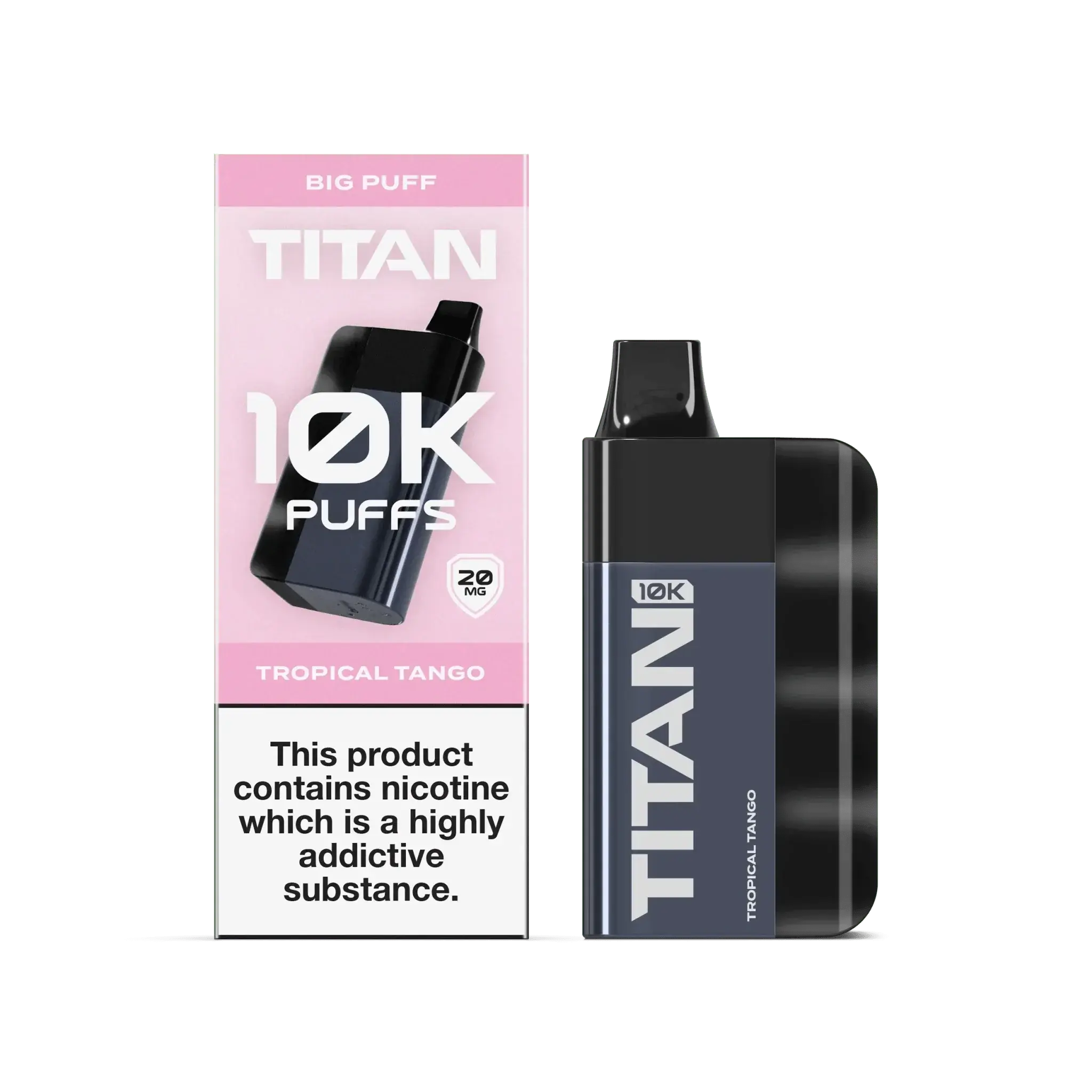 TITAN 10K PUFFS DISPOSABLE VAPE POD KIT