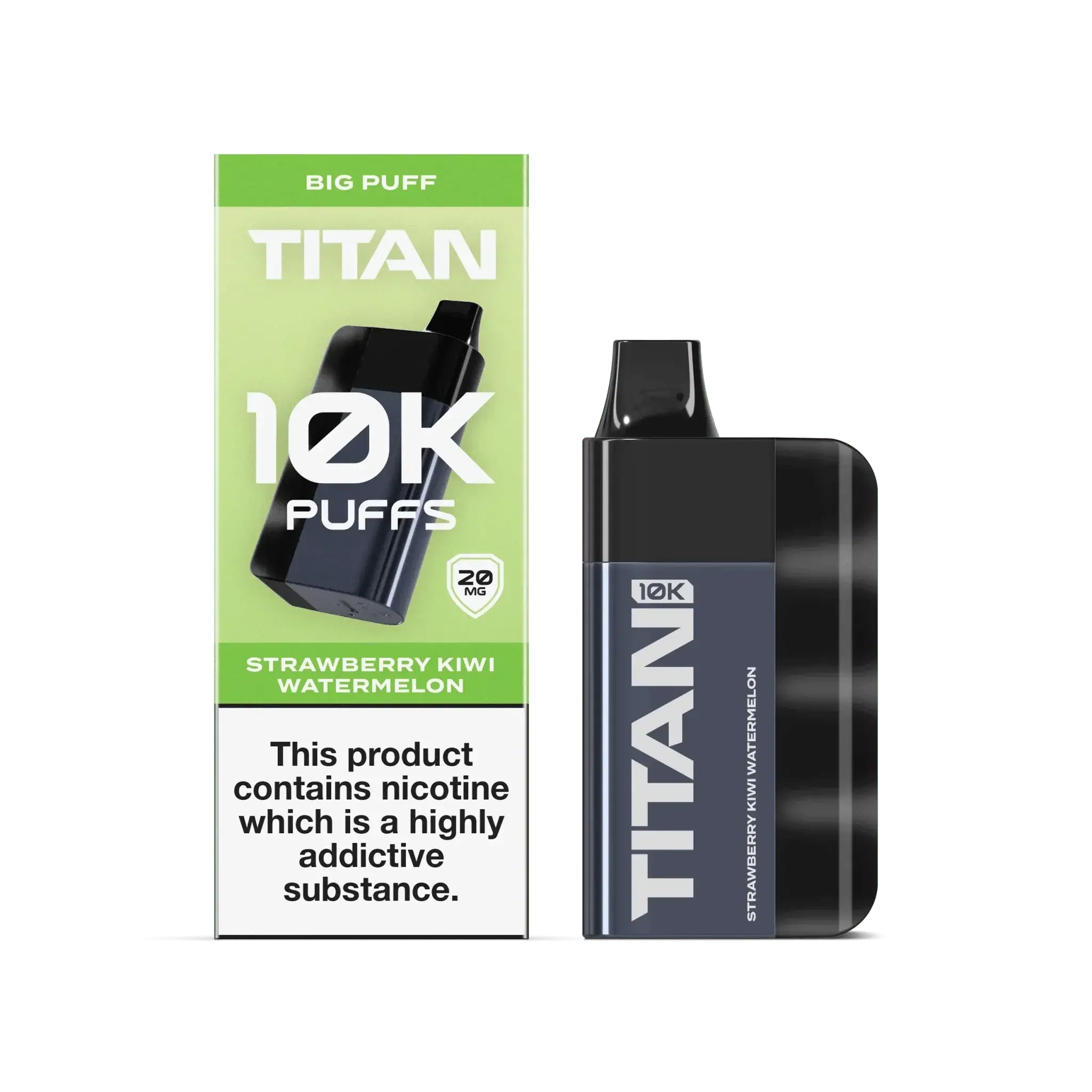 TITAN 10K PUFFS DISPOSABLE VAPE POD KIT