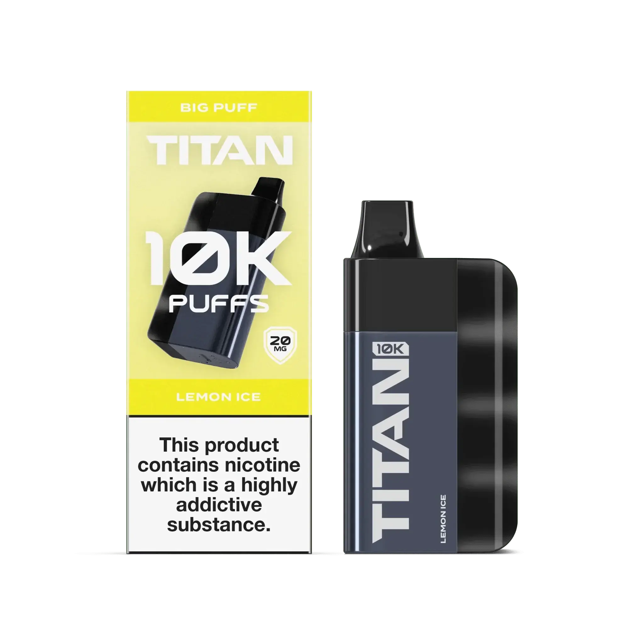 TITAN 10K PUFFS DISPOSABLE VAPE POD KIT