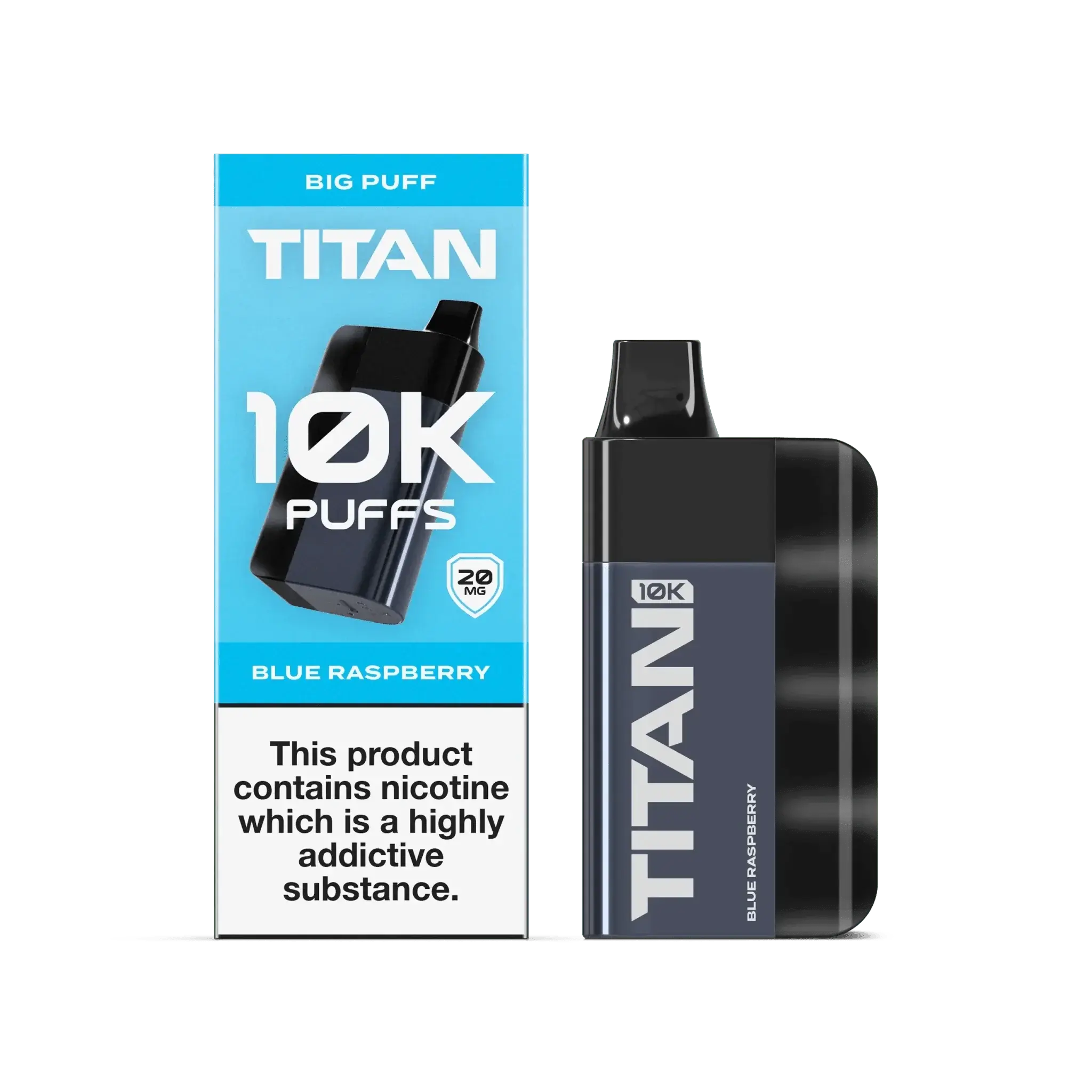 TITAN 10K PUFFS DISPOSABLE VAPE POD KIT