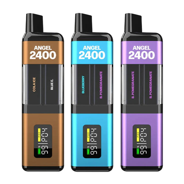 Vapes Bars Angel 2400 Puffs Disposble Vape Box of 5