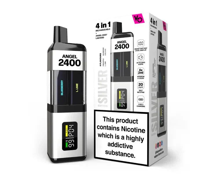 Vapes Bars Angel 2400 Puffs Disposble Vape Box of 5