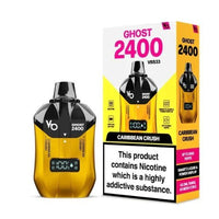 Vapes Bars Ghost 2400 Puffs Disposable Vape Box of 5
