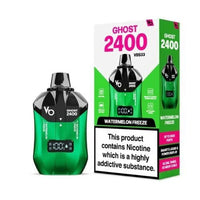 Vapes Bars Ghost 2400 Puffs Disposable Vape Box of 5
