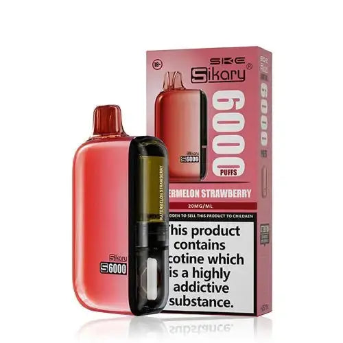 SKE Sikary S6000 Disposable Vape Kit-Box of 5